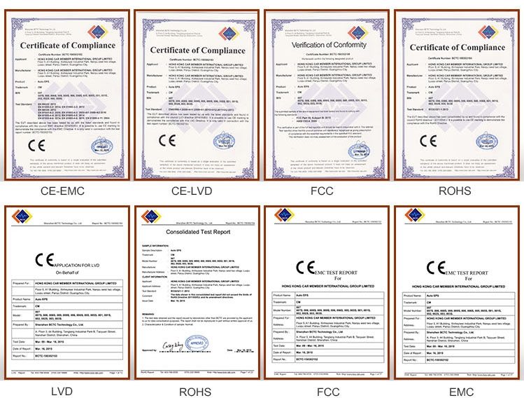car member certifications