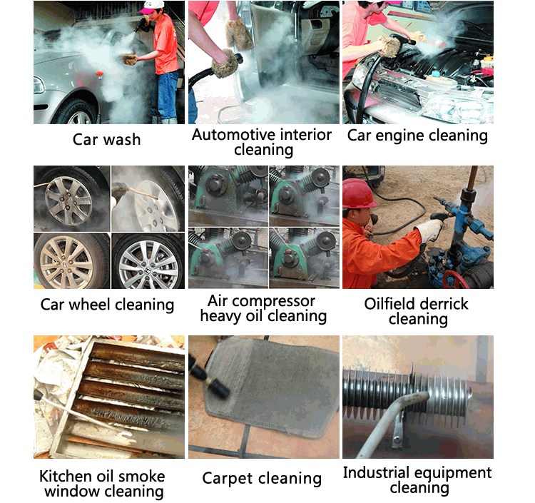 Car Steam Cleaner Appications
