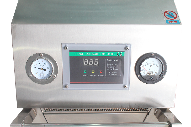 Optimal Steamer for Car Washing: C500 display area