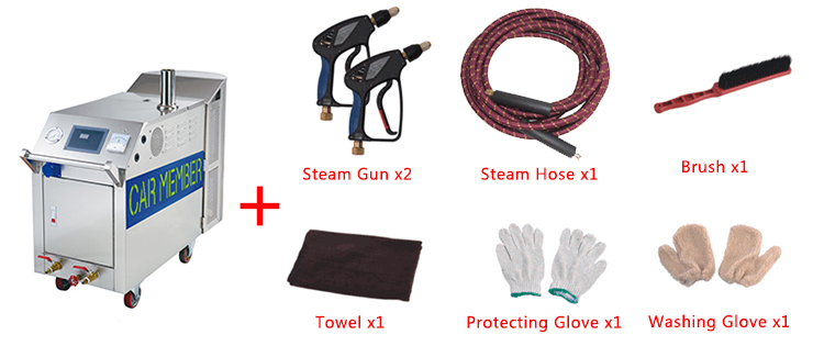 Accessories of LPG Steam Cleaner-C100