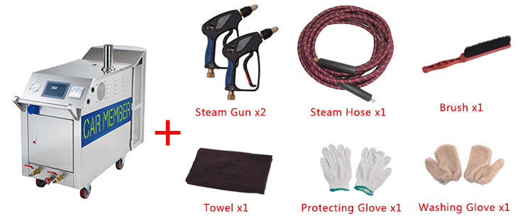Accessories of LPG Steam Wash Machine for Car-C100