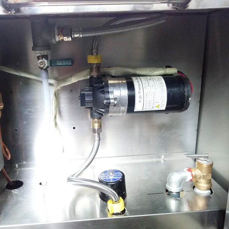 LPG Mobile Steam Cleaner-C100 high pressure pump