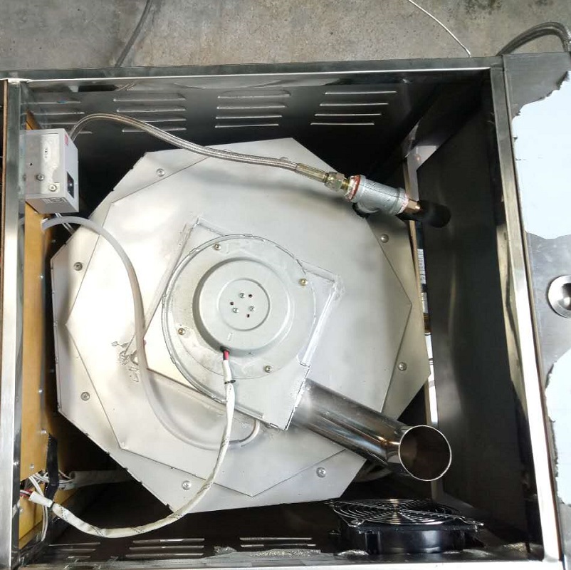 Detailing Steam Cleaner-LPG-C100 honeycomb evaporator